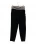 BORDERS AT BALCONY（ボーダーズアットバルコニー）の古着「TAPERD PANTS」｜ブラック