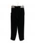 BORDERS AT BALCONY (ボーダーズアットバルコニー) TAPERD PANTS ブラック サイズ:36：8000円