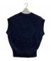 BLAMINK (ブラミンク) カシミヤニットベスト ネイビー サイズ:38：20000円
