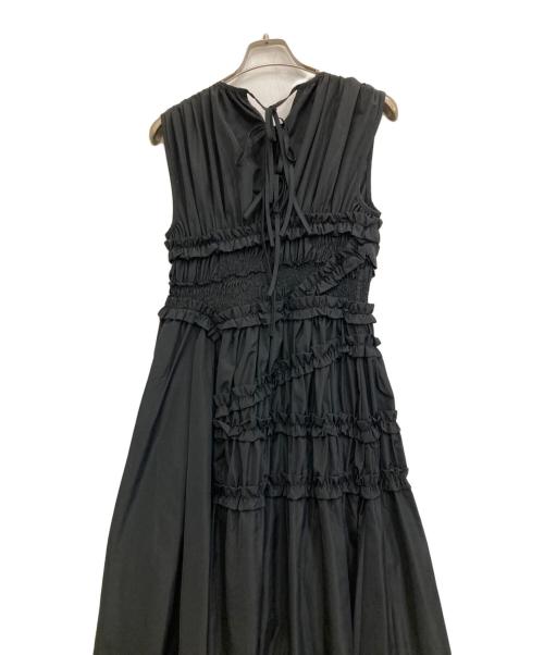 CECILIE BAHNSEN（セシリーバンセン）CECILIE BAHNSEN (セシリーバンセン) UTOPIA DRESS/ノースリーブワンピース ブラック サイズ:4の古着・服飾アイテム
