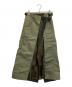 sacai（サカイ）の古着「MA1ドッキングラップスカート」｜オリーブ