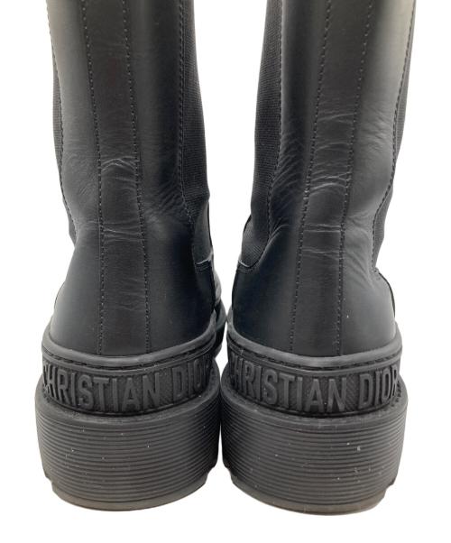 Christian Dior（クリスチャン ディオール）Christian Dior (クリスチャン ディオール) サイドゴアブーツ ブラック サイズ:36の古着・服飾アイテム