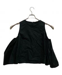 YOKO CHAN（ヨーコチャン）の古着「長袖ブラウス」｜ブラック