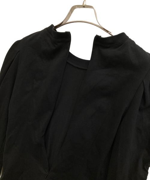 BORDERS at BALCONY（ボーダーズアットバルコニー）BORDERS AT BALCONY (ボーダーズアットバルコニー) カットソー ブラック サイズ:36の古着・服飾アイテム