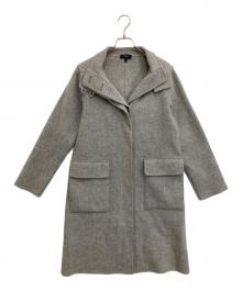 theory（セオリー）の古着「カシミヤ混コート」｜グレー