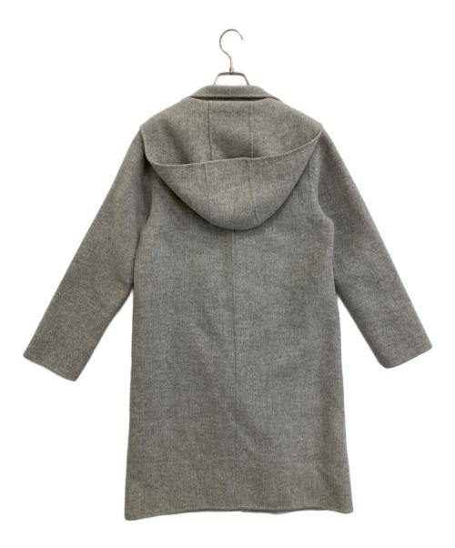 theory（セオリー）theory (セオリー) カシミヤ混コート グレー サイズ:Pの古着・服飾アイテム