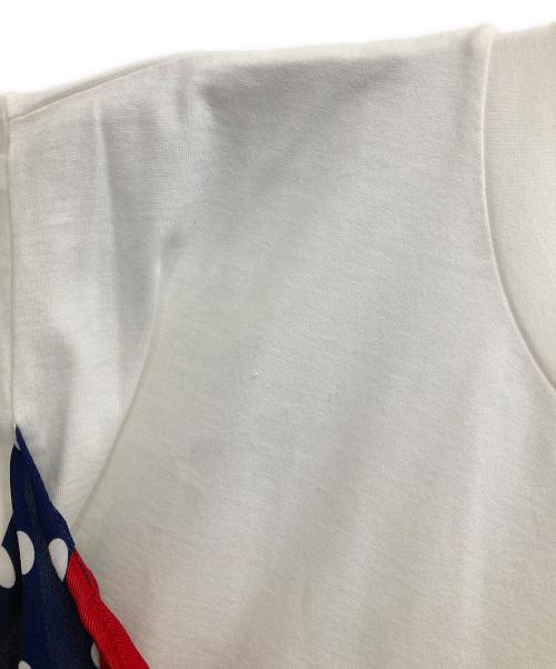 MM6 Maison Margiela（エムエムシックスメゾンマルジェラ）MM6 Maison Margiela (エムエムシックスメゾンマルジェラ) 半袖ワンピース ホワイト サイズ:Sの古着・服飾アイテム