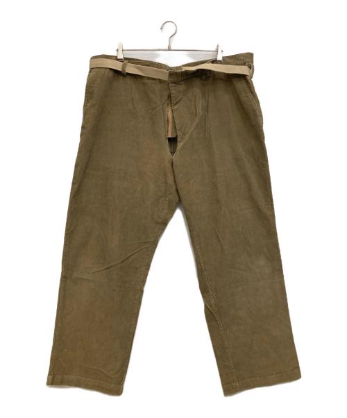 MAISON EUREKA（メゾンエウレカ）MAISON EUREKA (メゾンエウレカ) VINTAGE REWORK CHINOS ブラウン サイズ:Mの古着・服飾アイテム