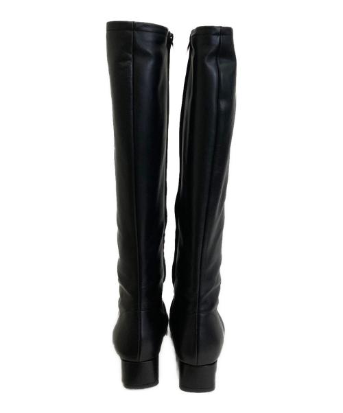 FABIO RUSCONI（ファビオルスコーニ）FABIO RUSCONI (ファビオルスコーニ) ロングブーツ ブラック サイズ:38 1/2の古着・服飾アイテム