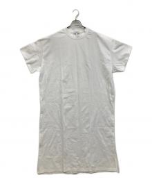 HYKE（ハイク）の古着「カットソーワンピース」｜ホワイト