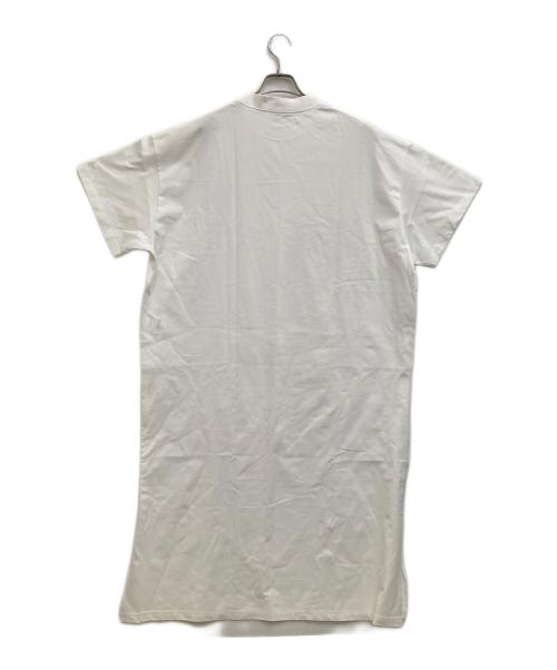HYKE（ハイク）HYKE (ハイク) カットソーワンピース ホワイト サイズ:2の古着・服飾アイテム