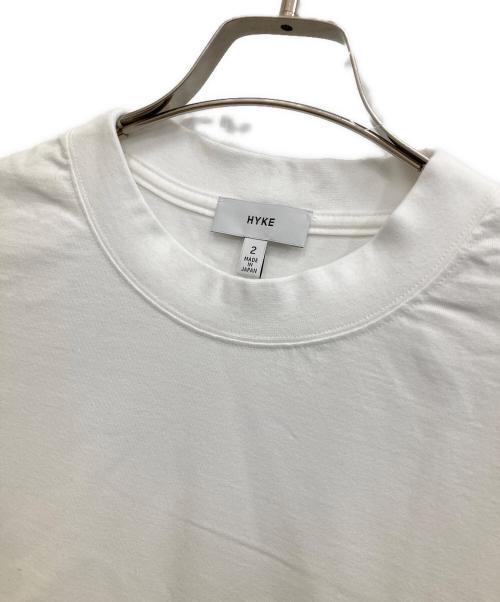 HYKE（ハイク）HYKE (ハイク) カットソーワンピース ホワイト サイズ:2の古着・服飾アイテム