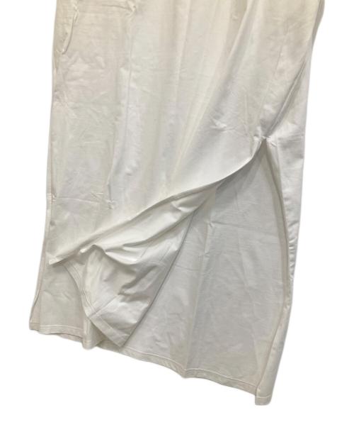 HYKE（ハイク）HYKE (ハイク) カットソーワンピース ホワイト サイズ:2の古着・服飾アイテム