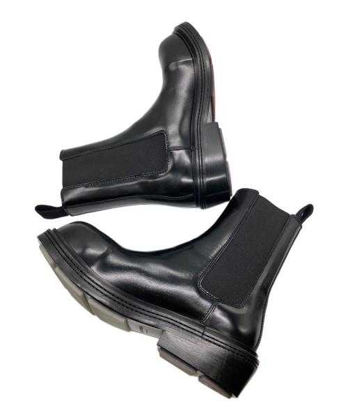 BOTTEGA VENETA（ボッテガベネタ）BOTTEGA VENETA (ボッテガベネタ) FIREMAN ブーツ ブラック サイズ:38の古着・服飾アイテム