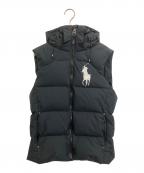 POLO RALPH LAURENポロ・ラルフローレン）の古着「ダウンベスト」｜ブラック