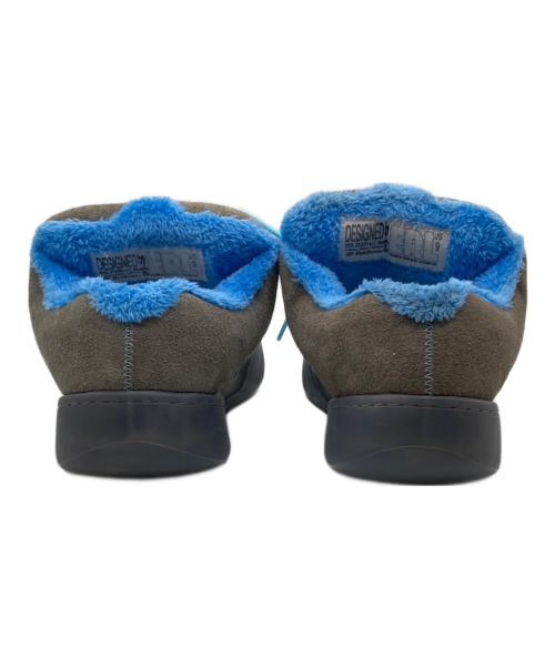 ERL（イーアールエル）ERL (イーアールエル) SUEDE VAMP SKATE SNEAKER ブルー×グレー サイズ:SIZE 27cm(US9)の古着・服飾アイテム