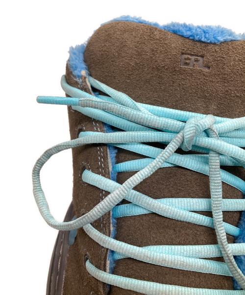 ERL（イーアールエル）ERL (イーアールエル) SUEDE VAMP SKATE SNEAKER ブルー×グレー サイズ:SIZE 27cm(US9)の古着・服飾アイテム