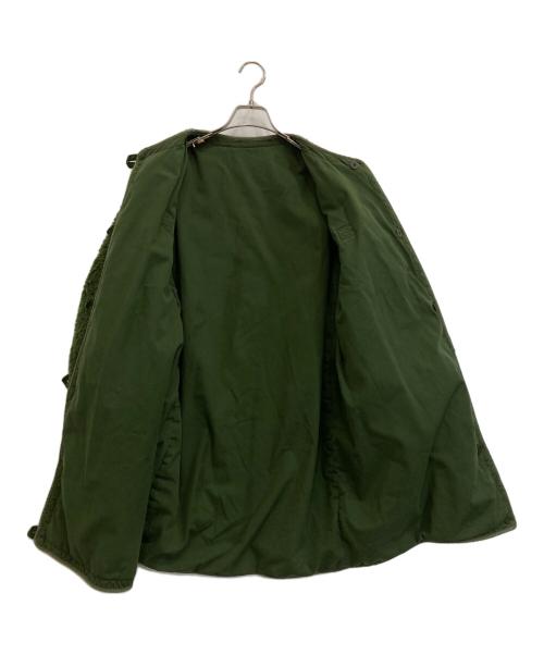 -（-）- (-) ミリタリーフィールドコート カーキ サイズ:-の古着・服飾アイテム