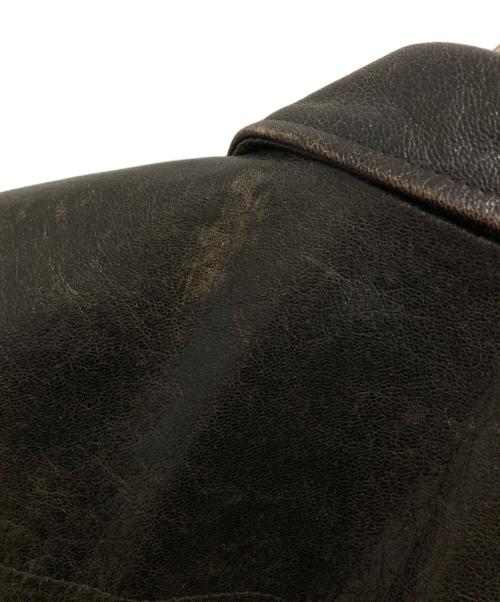 HARLEY-DAVIDSON（ハーレーダビッドソン）HARLEY-DAVIDSON (ハーレーダビッドソン) レザージャケット ブラウン サイズ:Lの古着・服飾アイテム