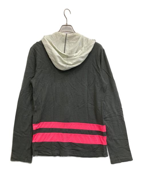 COMME des GARCONS HOMME PLUS（コムデギャルソンオムプリュス）COMME des GARCONS HOMME PLUS (コムデギャルソンオムプリュス) ウールジップパーカー グレー サイズ:Mの古着・服飾アイテム