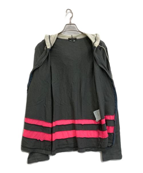 COMME des GARCONS HOMME PLUS（コムデギャルソンオムプリュス）COMME des GARCONS HOMME PLUS (コムデギャルソンオムプリュス) ウールジップパーカー グレー サイズ:Mの古着・服飾アイテム
