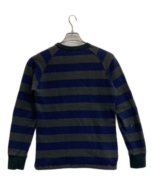COMME des GARCONS HOMME（コムデギャルソン オム）COMME des GARCONS HOMME (コムデギャルソン オム) ボーダースウェット グレー サイズ:Sの古着・服飾アイテム