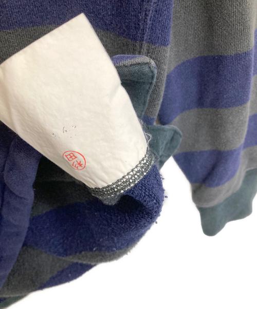 COMME des GARCONS HOMME（コムデギャルソン オム）COMME des GARCONS HOMME (コムデギャルソン オム) ボーダースウェット グレー サイズ:Sの古着・服飾アイテム