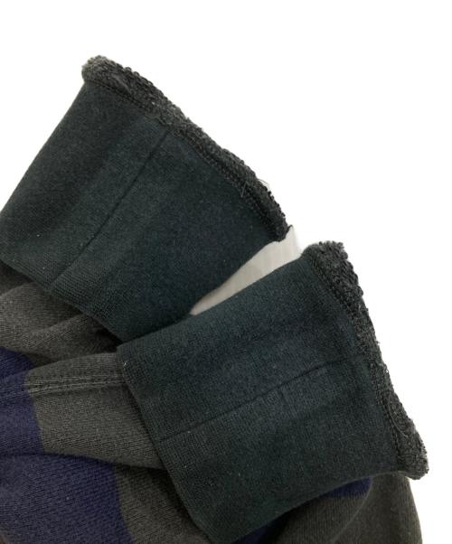 COMME des GARCONS HOMME（コムデギャルソン オム）COMME des GARCONS HOMME (コムデギャルソン オム) ボーダースウェット グレー サイズ:Sの古着・服飾アイテム