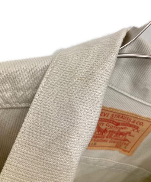 LEVI'S（リーバイス）LEVI'S (リーバイス) ピケジャケット アイボリー サイズ:Lの古着・服飾アイテム