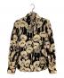 GUCCI（グッチ）の古着「ポピープリントシルクシャツ」｜ブラック