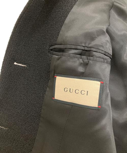GUCCI（グッチ）GUCCI (グッチ) ウールツイードセットアップ ブラック サイズ:44の古着・服飾アイテム
