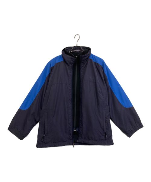 stussy（ステューシー）stussy (ステューシー) ナイロンジャケット ブルー×パープル サイズ:Lの古着・服飾アイテム
