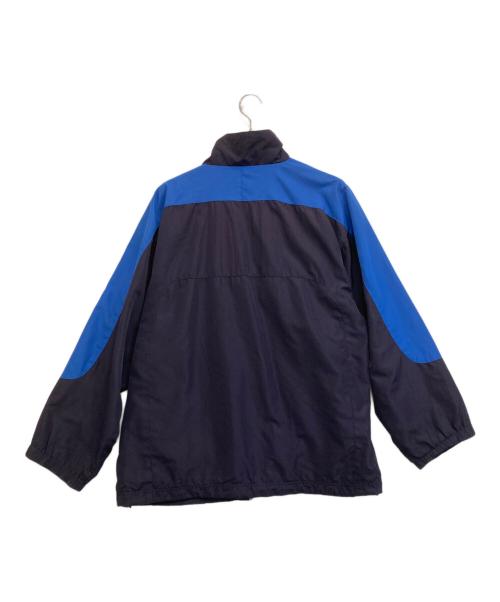 stussy（ステューシー）stussy (ステューシー) ナイロンジャケット ブルー×パープル サイズ:Lの古着・服飾アイテム