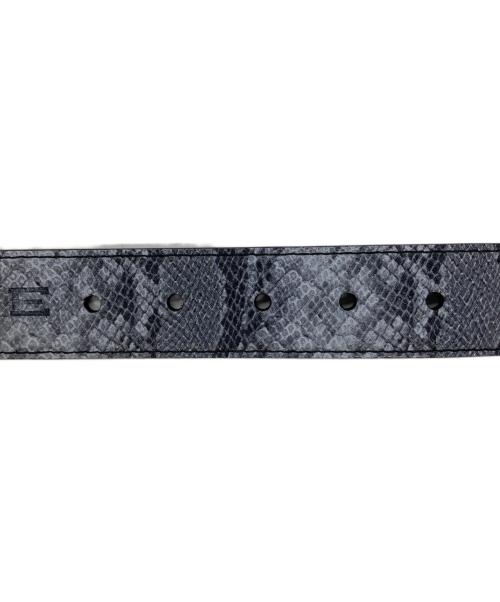 SUPREME（シュプリーム）SUPREME (シュプリーム) NIKE (ナイキ) Snakeskin Belt グレー サイズ:L/XLの古着・服飾アイテム