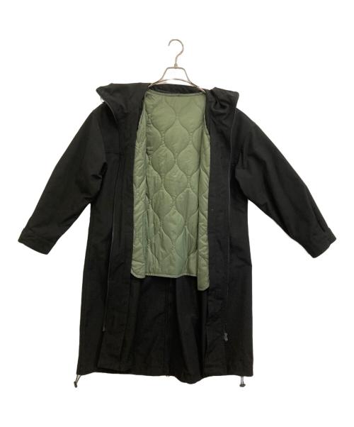 Adam et Rope（アダム エ ロペ）Adam et Rope (アダム エ ロペ) GERRY (ジェリー) コート ブラック サイズ:Fの古着・服飾アイテム