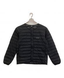 mont-bell（モンベル）の古着「スペリオダウン ラウンドネックジャケット」｜ブラック