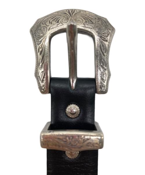 TOGA ARCHIVES（トーガアーカイブス）TOGA ARCHIVES (トーガアーカイブス) ダブルバックルベルト ブラックの古着・服飾アイテム