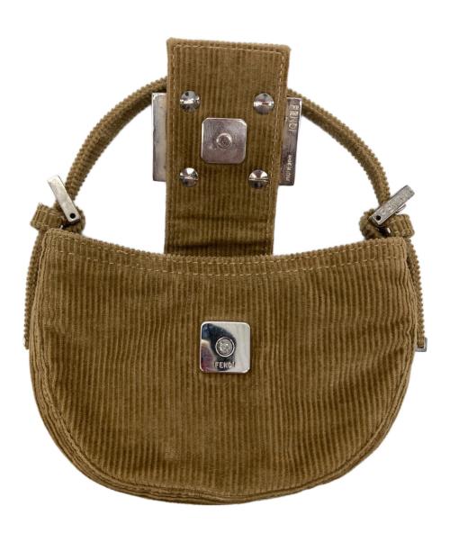 FENDI（フェンディ）FENDI (フェンディ) ミニバッグ ブラウンの古着・服飾アイテム
