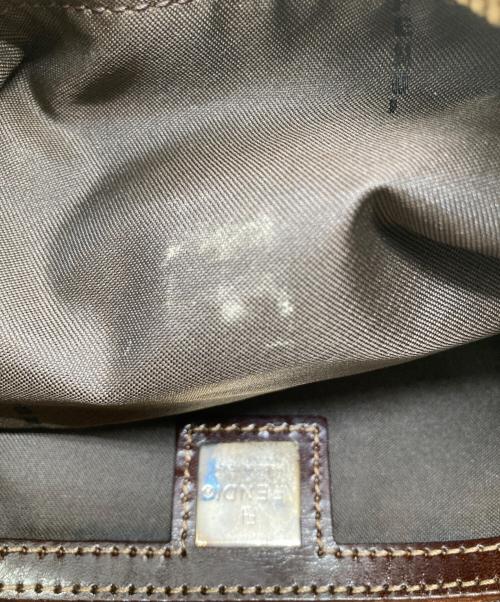 FENDI（フェンディ）FENDI (フェンディ) ショルダーバッグ ブラウンの古着・服飾アイテム