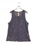SHINYA KOZUKAシンヤコズカ）の古着「メッシュタンクトップ」｜パープル