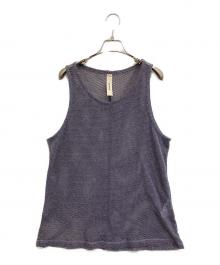 SHINYA KOZUKA（シンヤコズカ）の古着「メッシュタンクトップ」｜パープル