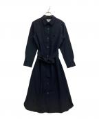 SOEJUソージュ）の古着「ソフトオックスシャツワンピース」｜ネイビー