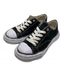 Maison MIHARA YASUHIRO（メゾン ミハラ ヤスヒロ）の古着「"PETERSON23" OG Sole Canvas Low-top Sneaker」｜ブラック