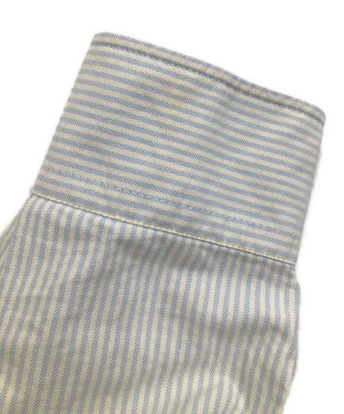 ami（アミ）ami (アミ) ストライプシャツ スカイブルー サイズ:44の古着・服飾アイテム