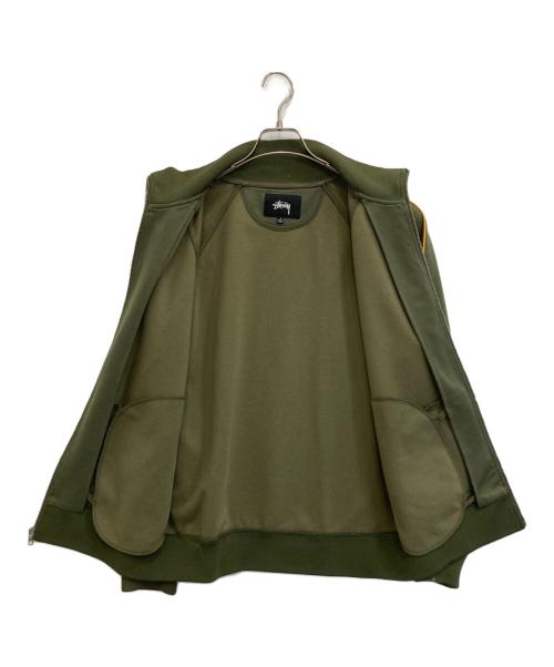 stussy（ステューシー）stussy (ステューシー) トラックジャケット グリーン サイズ:Sの古着・服飾アイテム