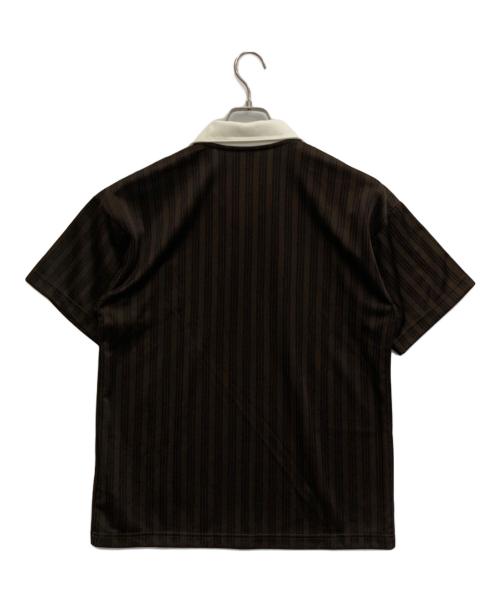 adidas（アディダス）adidas (アディダス) U FOOTBALL JERSEY TEE ブラウン サイズ:XSの古着・服飾アイテム