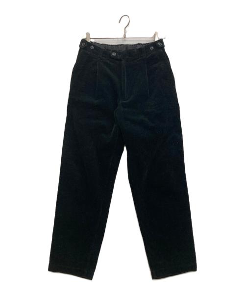 Comm.arch（コム・アーチ）comm.arch (コム・アーチ) コーデュロイパンツ ブラック サイズ:２の古着・服飾アイテム