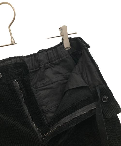 Comm.arch（コム・アーチ）comm.arch (コム・アーチ) コーデュロイパンツ ブラック サイズ:２の古着・服飾アイテム