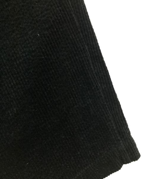 Comm.arch（コム・アーチ）comm.arch (コム・アーチ) コーデュロイパンツ ブラック サイズ:２の古着・服飾アイテム