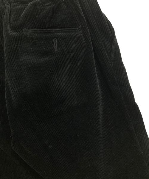 Comm.arch（コム・アーチ）comm.arch (コム・アーチ) コーデュロイパンツ ブラック サイズ:２の古着・服飾アイテム
